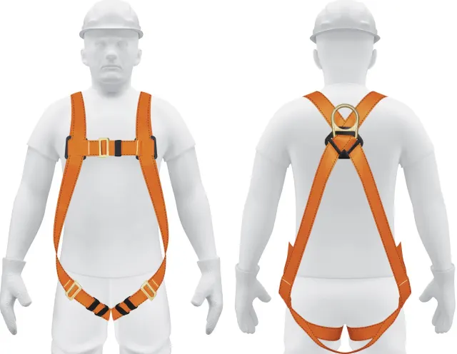 Arnés de cuerpo completo, 1 anillo, ANSI · Protección en alturas EPP Potosina