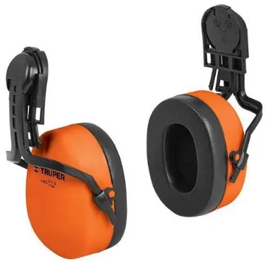 Orejera Truper Adaptable A Casco · Protección auditiva EPP Potosina