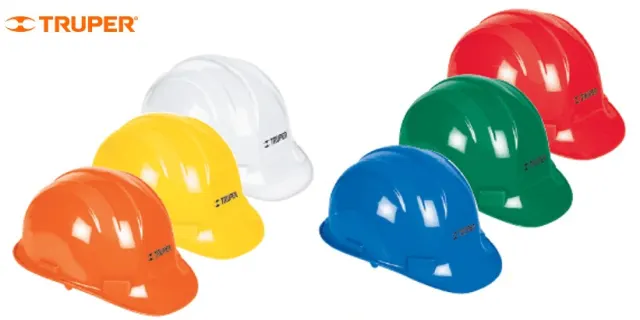 Casco de seguridad TRUPER Tipo Cachucha · Protección de cabeza EPP Potosina