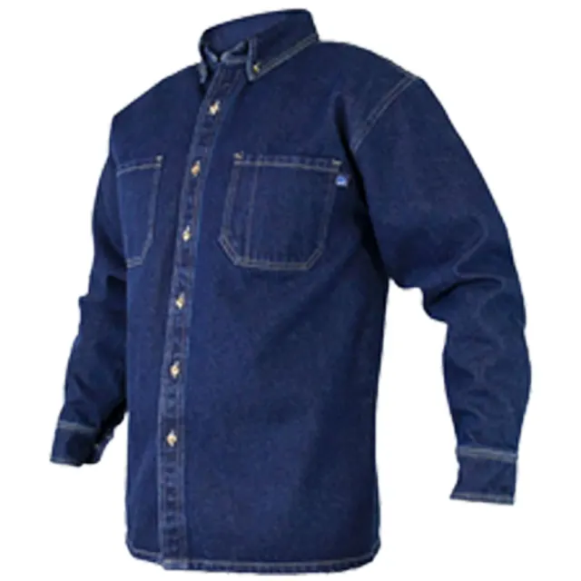 Camisola de Mezclilla para Soldador · Protección corporal EPP Potosina