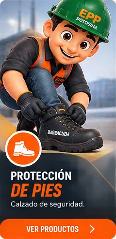 Protección de pies: Calzado industrial de seguridad · Eppito, EPP Potosina