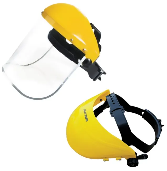 Protector Facial y Cabezal · Protección visual EPP Potosina