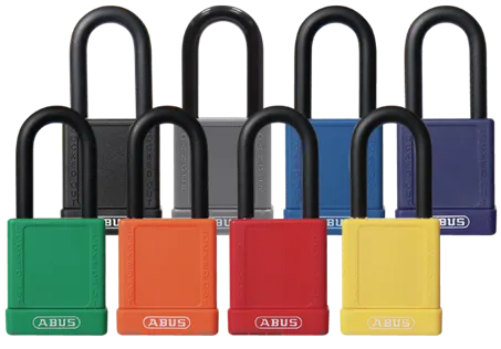 Candado Dielectrico ABUS · Bloqueo y etiquetado EPP Potosina