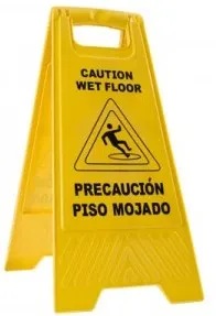 Indicador de piso mojado · Señalización y vialidad EPP Potosina
